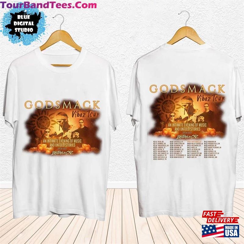 Godsmack Vibez North American Tour Shirt Band Fan Concert Unisex Sweatshirt 29Uf193804 – Utopia Fashion