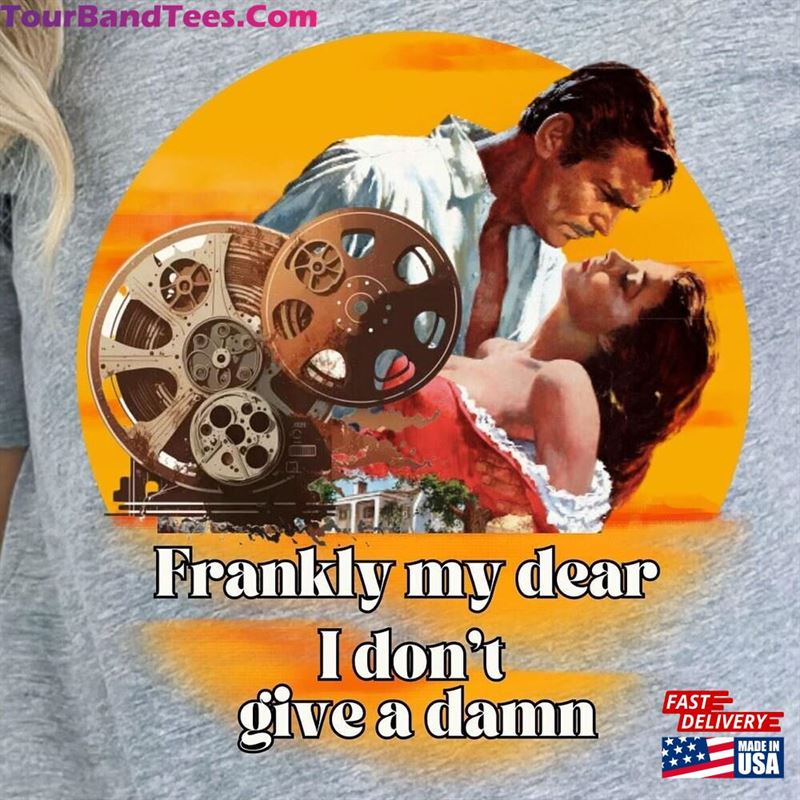 Gone With The Wind Tee Retro Movie Poster Shirt Vintage Sweatshirt T-Shirt 29Uf206619 – Utopia Fashion