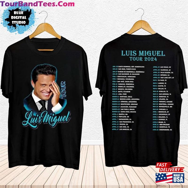 Graphic Luis Miguel Tour Shirt Merch Fan Gift T-Shirt Unisex 29Uf191607 – Utopia Fashion