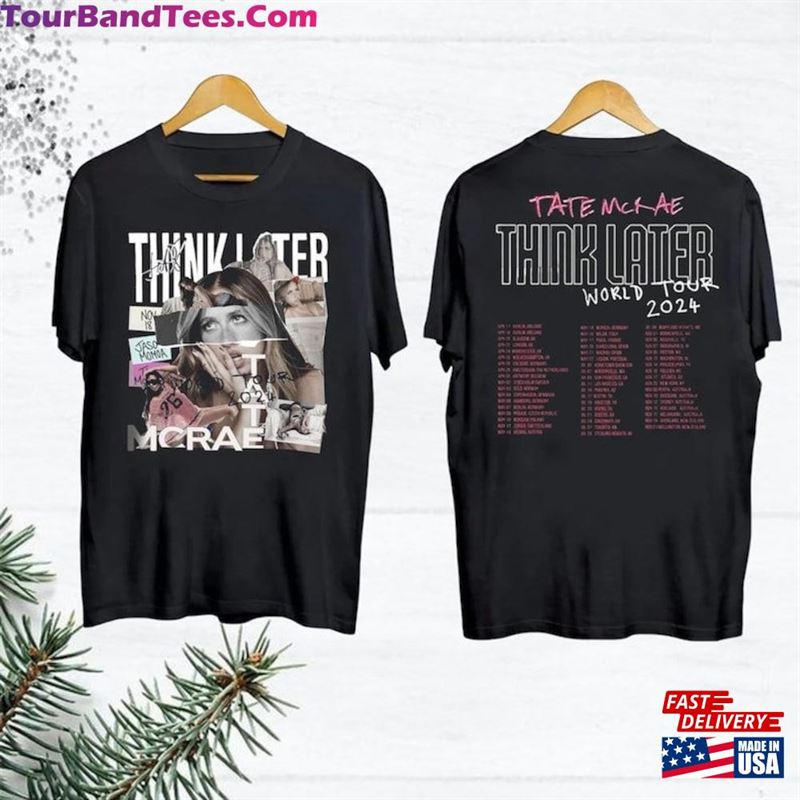 Graphic Tate Mcrae T-Shirt The Think Later World Tour Shirt Fan Gift Classic 29Uf192765 – Utopia Fashion