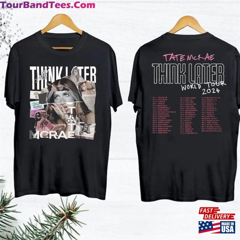 Graphic Tate Mcrae T-Shirt The Think Later World Tour Shirt Fan Gift Classic 29Uf192765 – Utopia Fashion