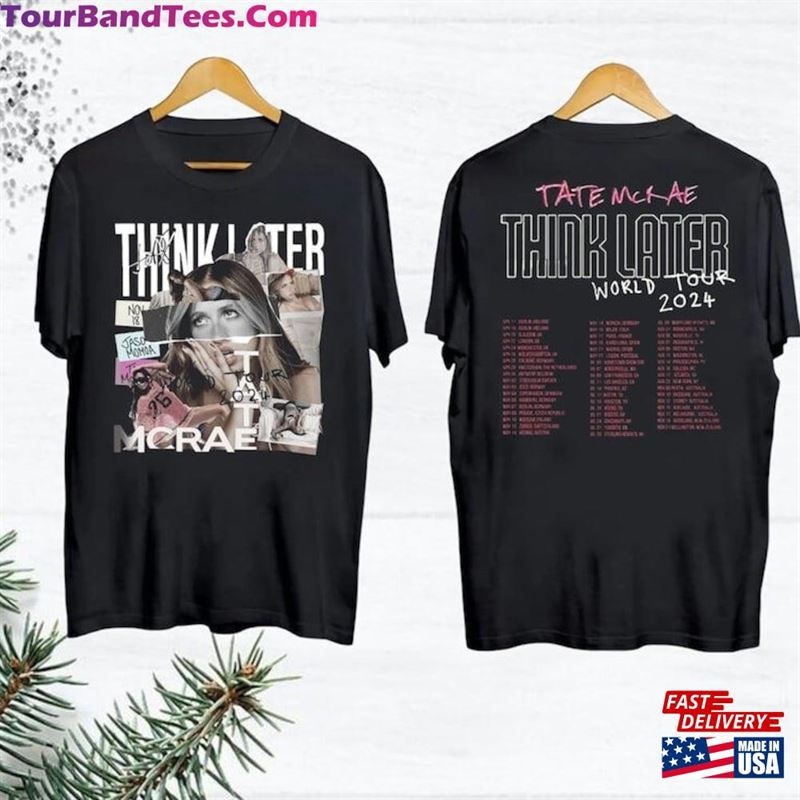 Graphic Tate Mcrae T-Shirt The Think Later World Tour Shirt Fan Gift Sweatshirt Classic 29Uf191944 – Utopia Fashion