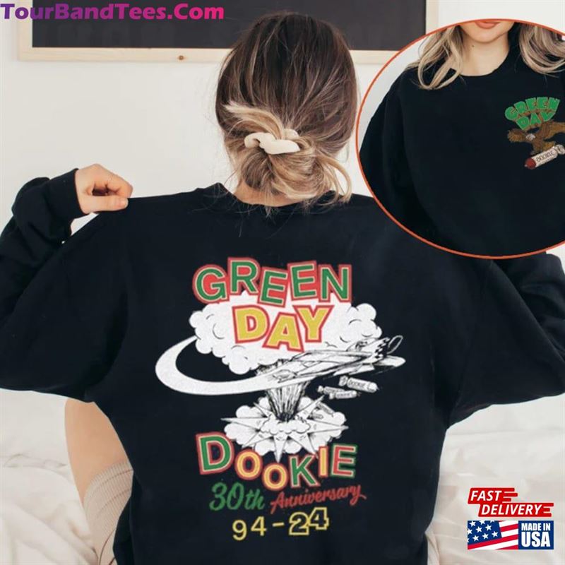 Gre En Day Dookie 30Th Anniversary Hoodie Green Tour Sweatshirt Unisex 29Uf211430 – Utopia Fashion