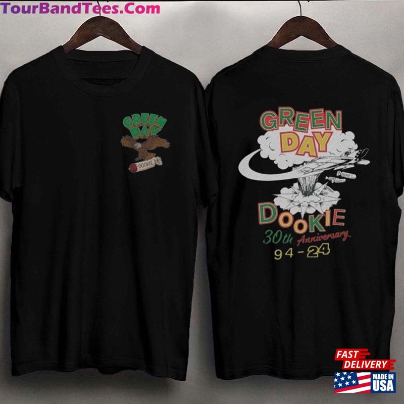 Green Day Dookie 30Th Anniversary T-Shirt Rock Band Hoodie Concert Merch Classic Unisex 29Uf194723 – Utopia Fashion