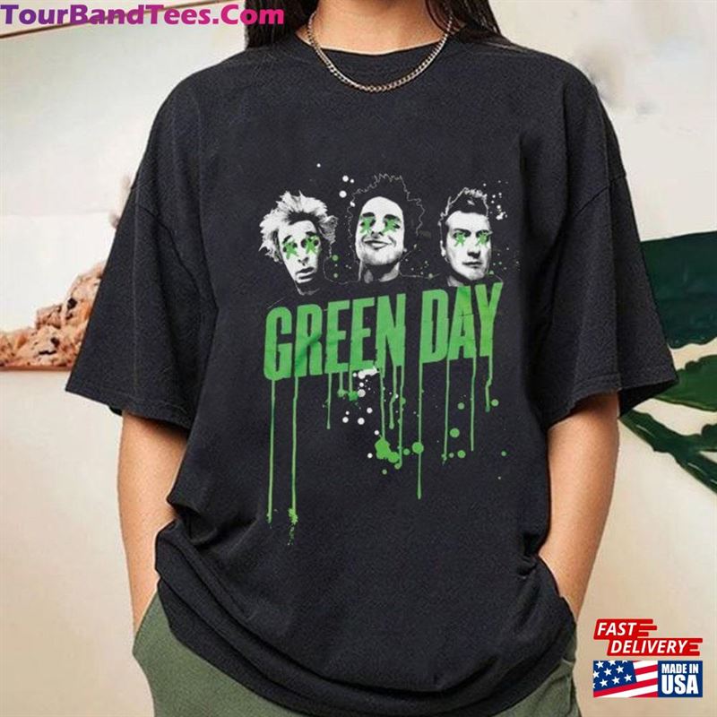 Green Day T-Shirt Drips Band Graphic Tee Concert Shirt Fan Classic 29Uf211563 – Utopia Fashion