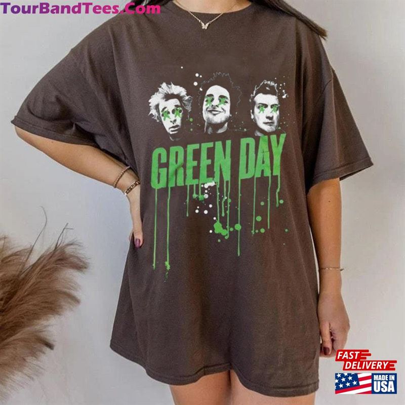 Green Day T-Shirt Drips Band Graphic Tee Concert Shirt Fan Classic 29Uf211563 – Utopia Fashion