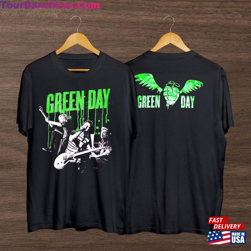 Green Day The Saviors Tour T-Shirt Rock Band 90S Vintage Shirt Classic 29Uf193535 – Utopia Fashion