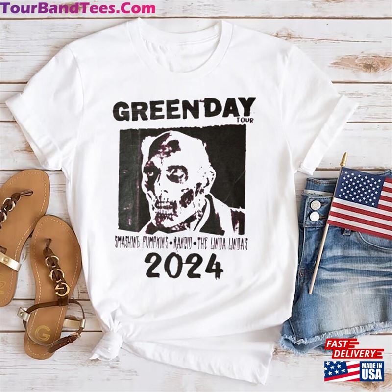 Green Day The Saviors Tour T-Shirt Rock Band 90S Vintage Shirt Concert Merch Hoodie Sweatshirt 29Uf192743 – Utopia Fashion