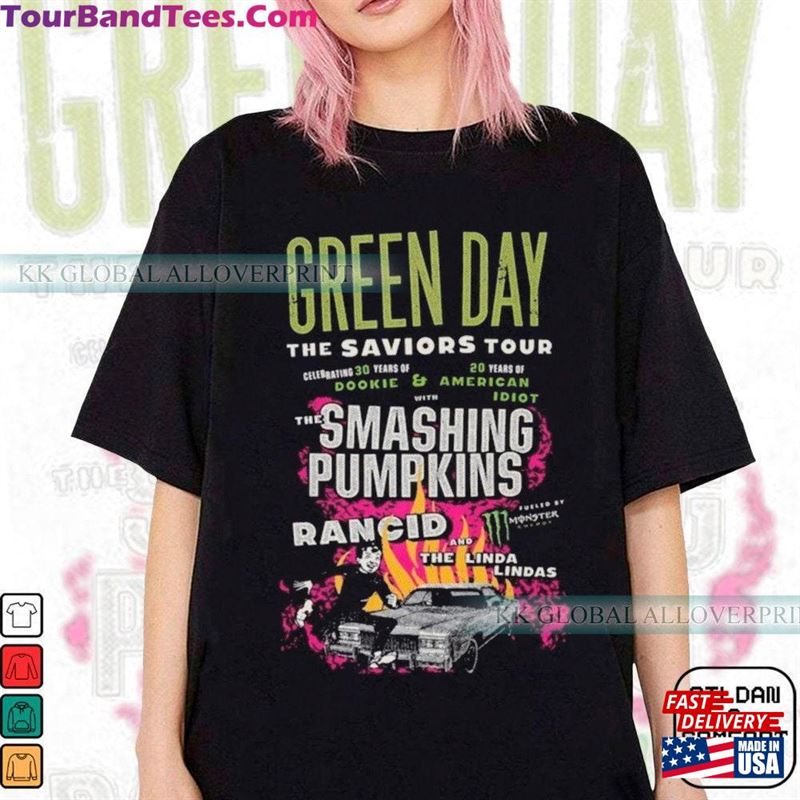 Green Day The Saviors Tour T-Shirt Sweatshirt 8124Vlrm Hoodie 29Uf211461 – Utopia Fashion