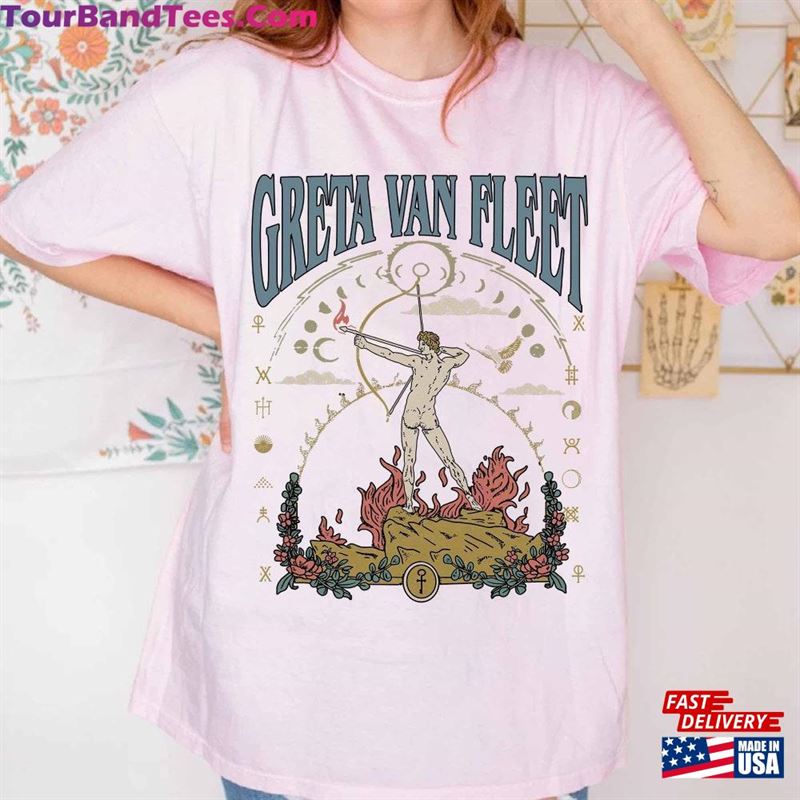 Greta Van 90S Shirt Starcatcher World Tour Rock Band Hoodie Sweatshirt 29Uf206455 – Utopia Fashion