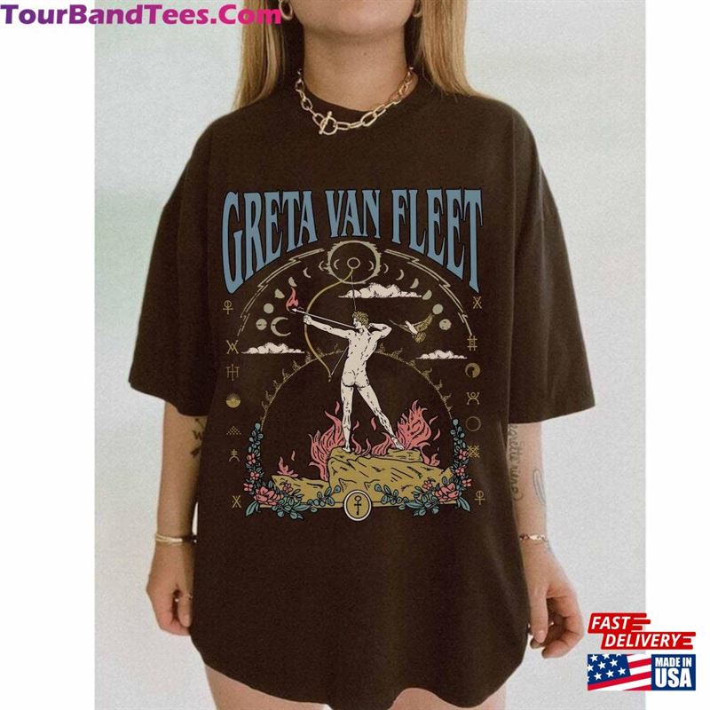 Greta Van 90S Shirt Starcatcher World Tour Rock Band Hoodie Sweatshirt 29Uf206455 – Utopia Fashion