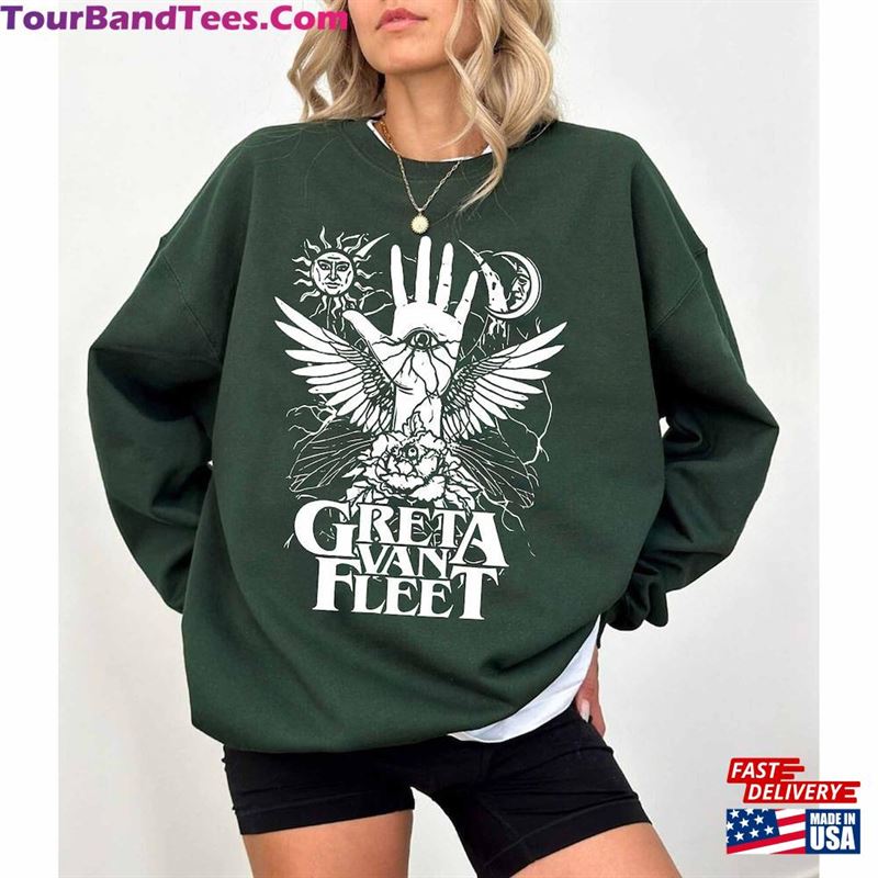 Greta Van 90S Shirt Starcatcher World Tour Rock Band T-Shirt Classic 29Uf193587 – Utopia Fashion