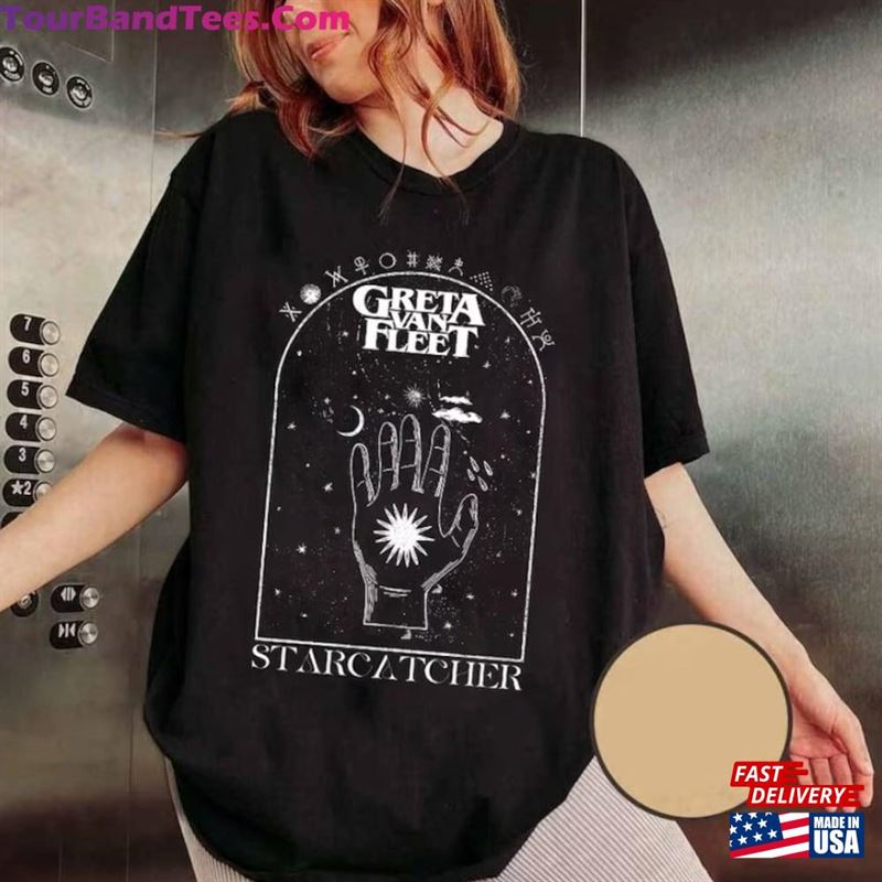 Greta Van 90S Shirt Starcatcher World Tour Rock Band Unisex Classic 29Uf192413 – Utopia Fashion