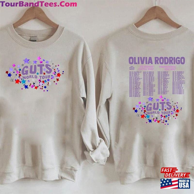 Guts Olivi@ Tour Shirt Unisex T-Shirt 29Uf211941 – Utopia Fashion