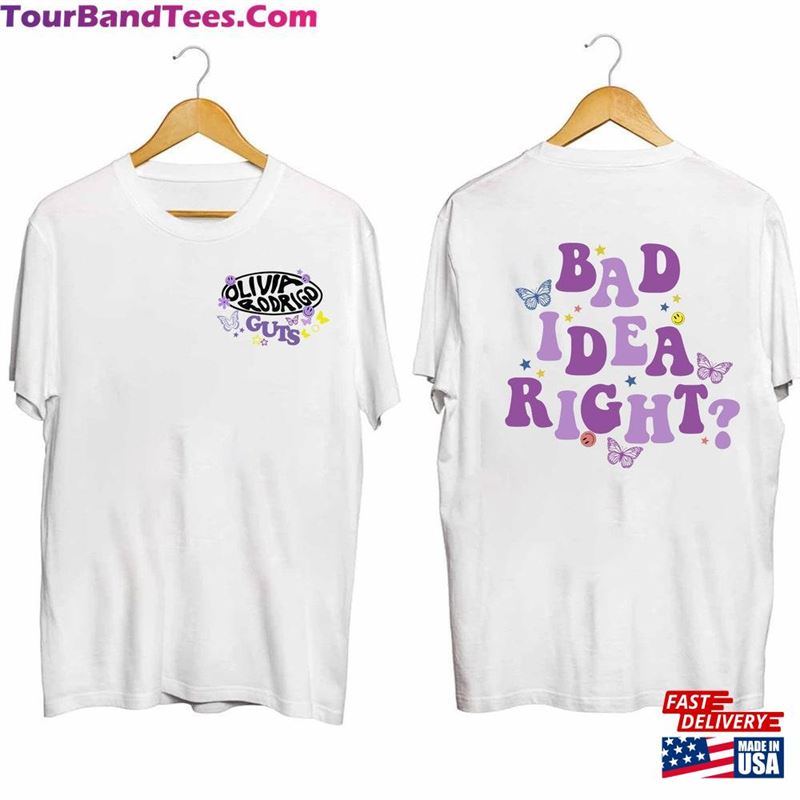 Guts World Tour Shirt Olivia Rodrigo Bad Idea Right Hoodie Unisex 29Uf193042 – Utopia Fashion