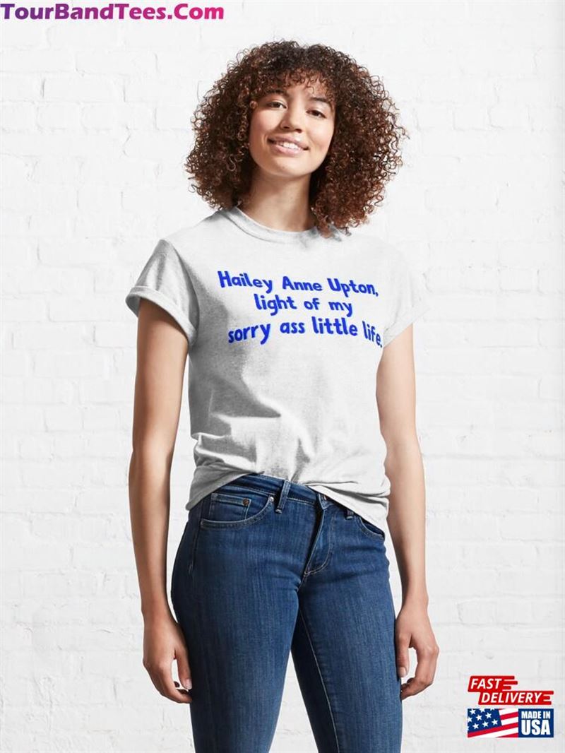 Hailey Anne Upton Classic T-Shirt 29Uf206467 – Utopia Fashion