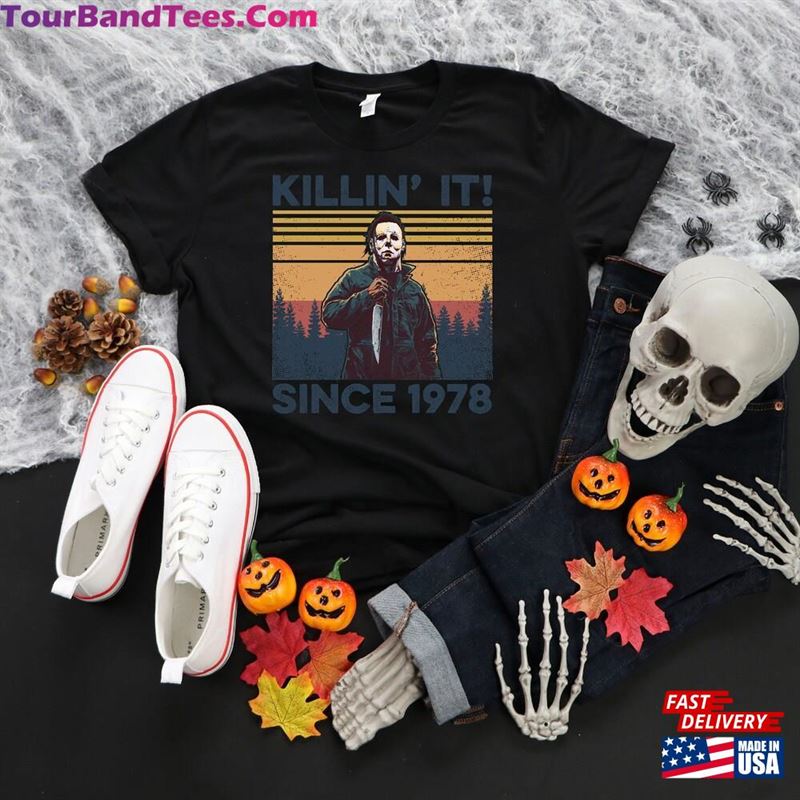 Halloween Killin’It Since Shirt Michael Myers Horror Sweatshirt Hoodie T-Shirt 29Uf201547 – Utopia Fashion