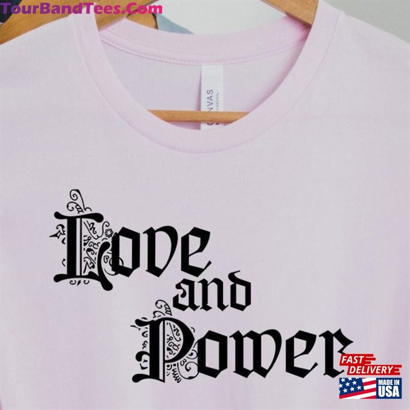 Halsey Shirt Love And Power Tour Classic Unisex 29Uf206362 – Utopia Fashion