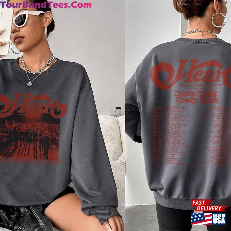 Heart Tour Shirt Band Fan Concert Classic Unisex 29Uf193982 – Utopia Fashion