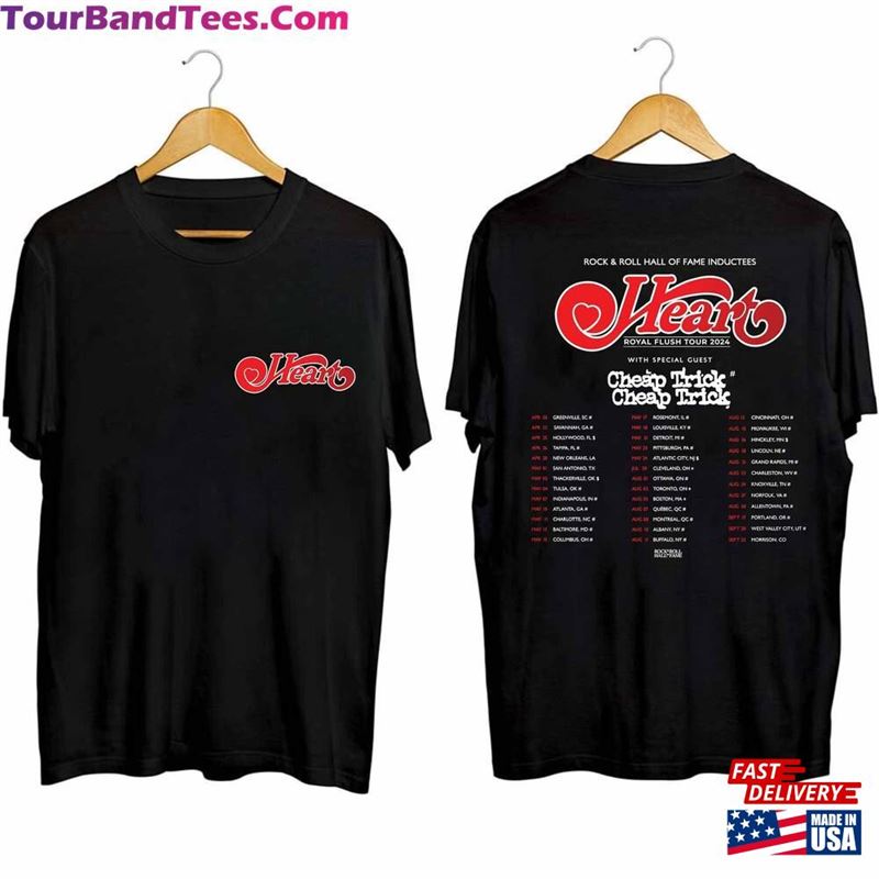 Heart Tour Shirt Band Fan Concert Unisex Sweatshirt 29Uf211610 – Utopia Fashion