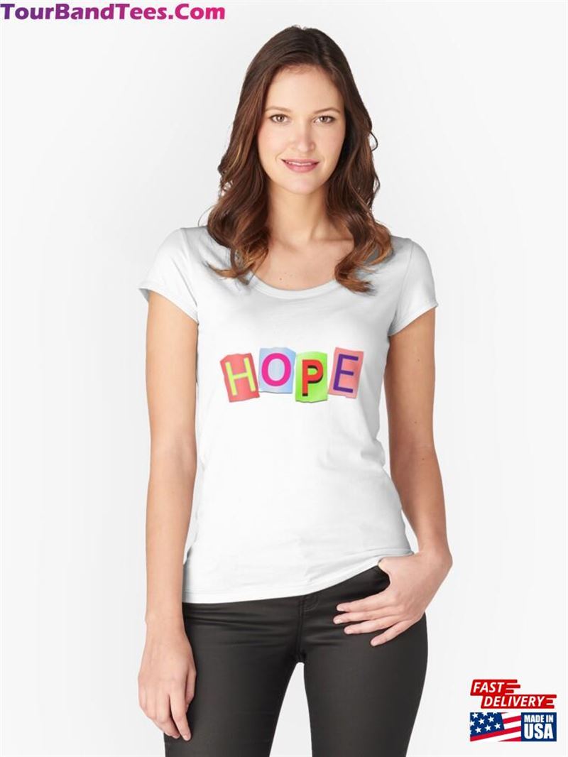 Hope Fitted Scoop T-Shirt Unisex Classic 29Uf193194 – Utopia Fashion