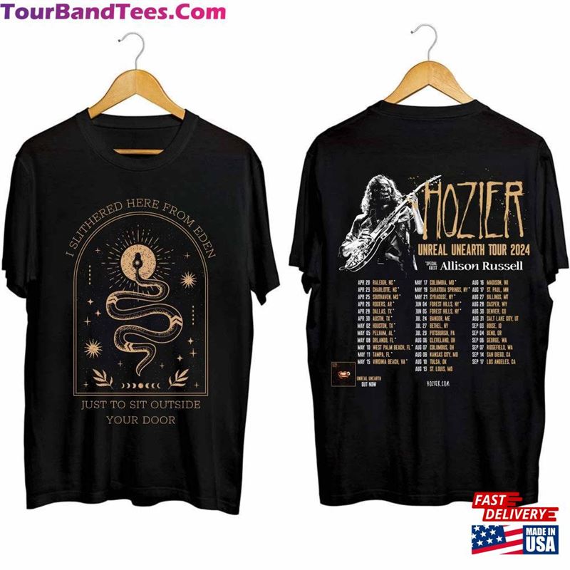 Hozier Tour Vintage Shirt Unreal Unearth Merch Classic Unisex 29Uf211468 – Utopia Fashion