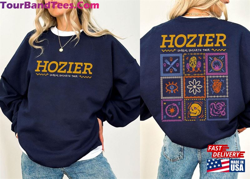 Hozier Tour Sided Sweatshirt Unreal Unearth Merch T-Shirt Hoodie 29Uf192630 – Utopia Fashion