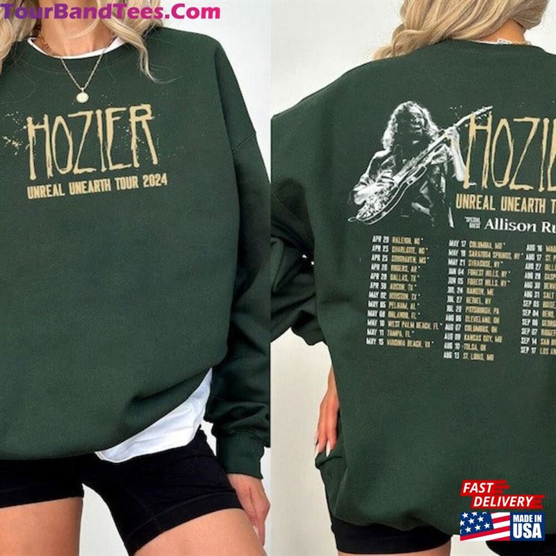 Hozier Unreal Unearth Tour Sides T-Shirt Hollywood Bowl Even Shirt Hoodie 29Uf192914 – Utopia Fashion