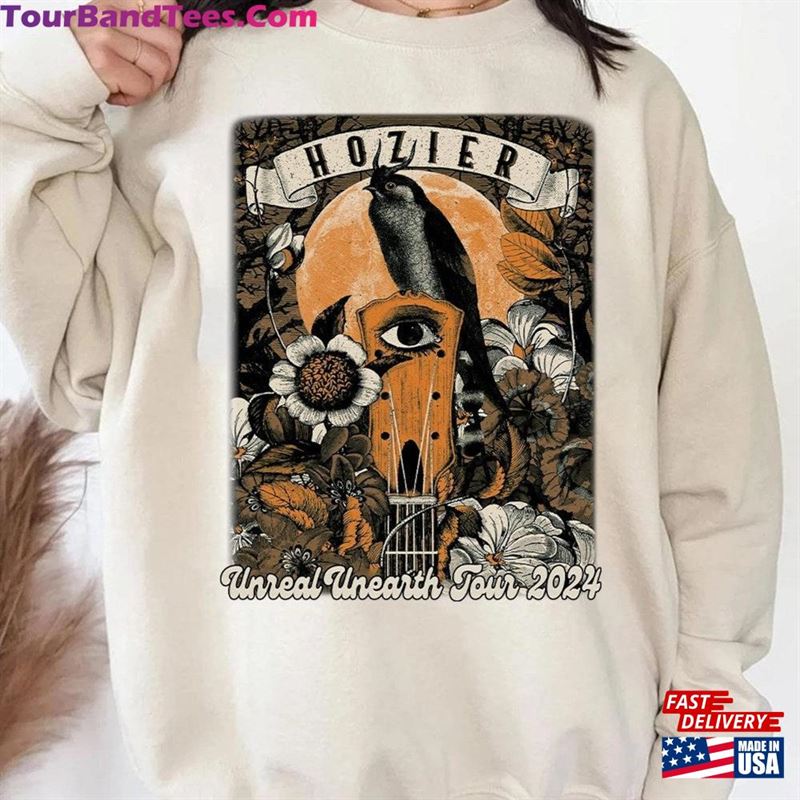 Hozier Unreal Unearth Tour Shirt Sweatshirt Rock Concert Hoodie Classic 29Uf192102 – Utopia Fashion