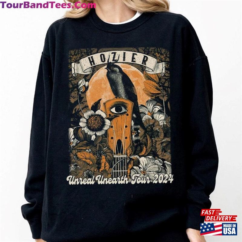 Hozier Unreal Unearth Tour Shirt Sweatshirt Rock Concert Hoodie Classic 29Uf192102 – Utopia Fashion