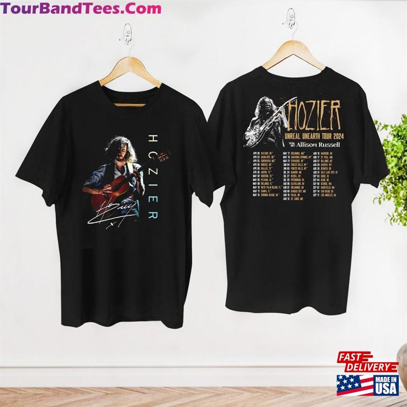 Hozier Unreal Unearth Tour Shirt Unisex Merch T-Shirt Hoodie 29Uf194146 – Utopia Fashion