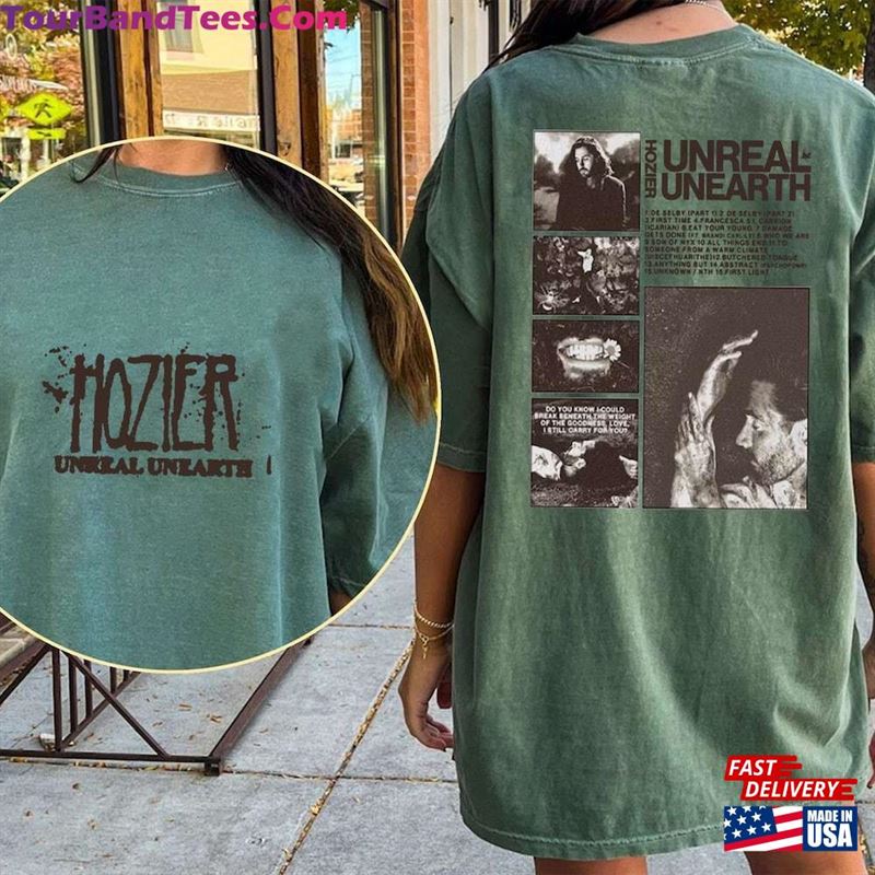 Hozier Unreal Unearth Tracklist Shirt Music No Grave Can Hold My Body Down Hoodie Classic 29Uf193821 – Utopia Fashion