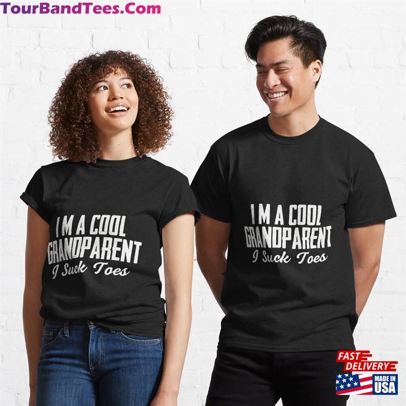 I Am A Cool Grandparent Classic T-Shirt 29Uf206477 – Utopia Fashion