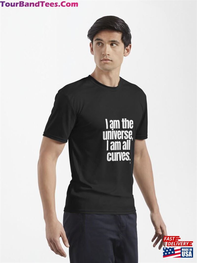 I Am The Universe All Curves Active T-Shirt Unisex Classic 29Uf211949 – Utopia Fashion