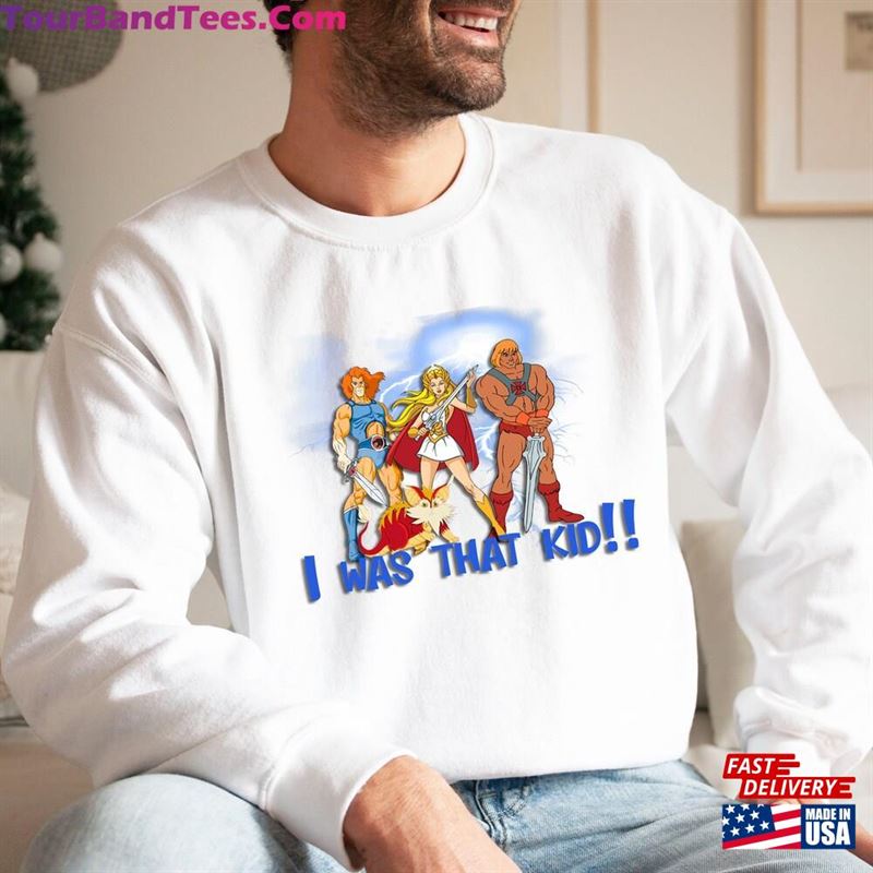 I Was That Kid Sweatshirt 80S Cartoon Gift Shirt Classic Hoodie 29Uf206609 – Utopia Fashion