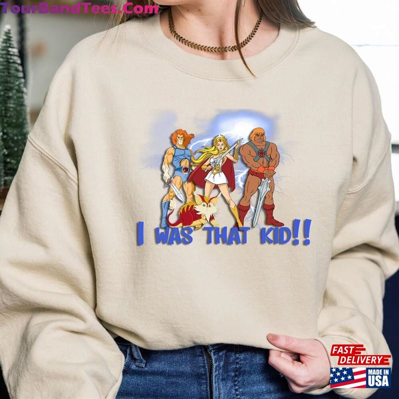 I Was That Kid Sweatshirt 80S Cartoon Gift Shirt Classic Hoodie 29Uf206609 – Utopia Fashion