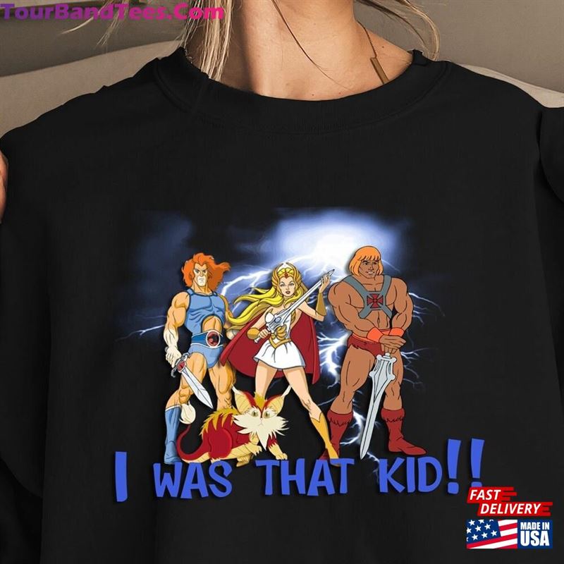 I Was That Kid Sweatshirt 80S Cartoon Gift Shirt Classic Hoodie 29Uf206609 – Utopia Fashion