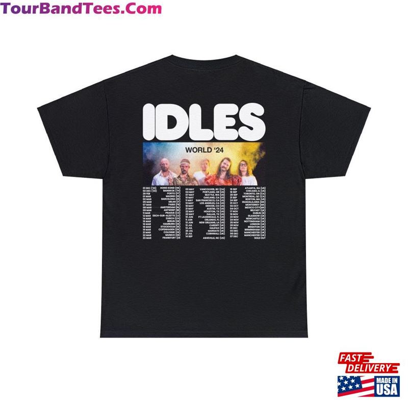 Idles World Tour Shirt Classic T-Shirt 29Uf211811 – Utopia Fashion