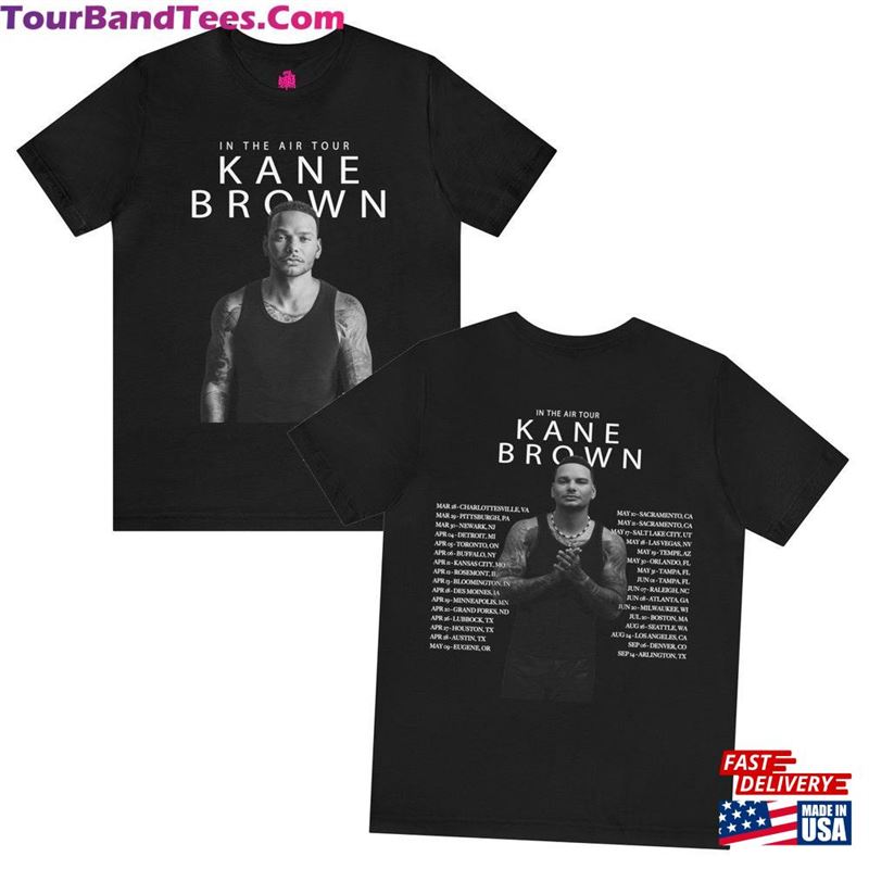 In The Air Tour (Kane Brown 2024) Shirt Hoodie Unisex 29Uf193781 – Utopia Fashion