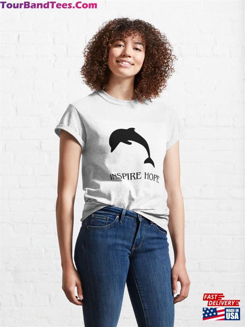 Inspire Hope Dolphin Graphic Classic T-Shirt Sweatshirt 29Uf191695 – Utopia Fashion