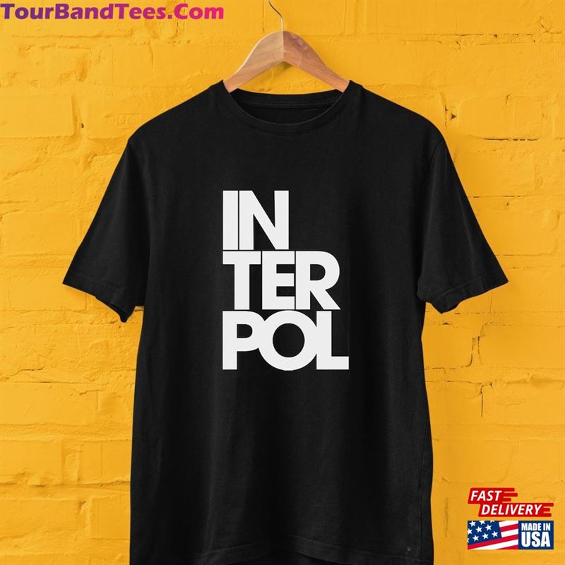 Interpol Band Logo Men’S Womens Top Tee Clothing T-Shirt Size S 5Xl Unisex Best Gift Anniversary Sweatshirt 29Uf193000 – Utopia Fashion