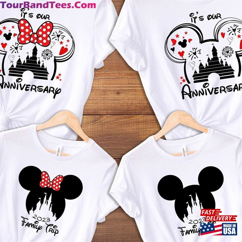 It’S Our Anniversary Shirt Disney Trip Couple T-Shirt Classic 29Uf211626 – Utopia Fashion