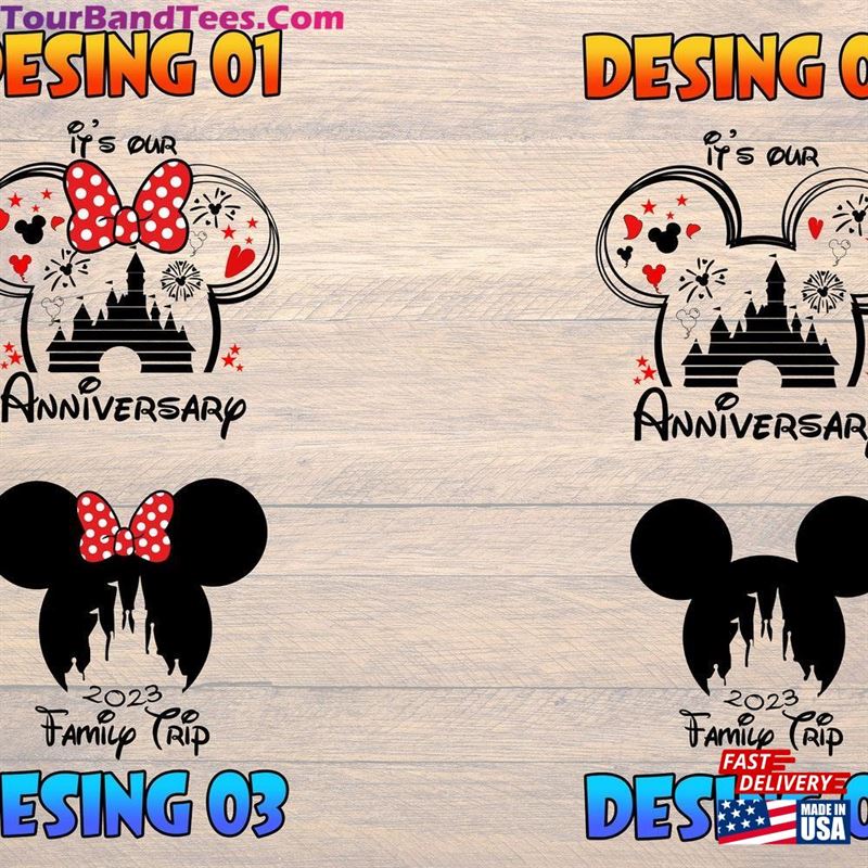 It’S Our Anniversary Shirt Disney Trip Couple T-Shirt Classic 29Uf211626 – Utopia Fashion