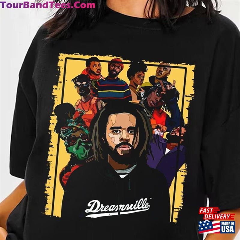 J Cole Dreamville Festival Hip Hop Rap T-Shirt Sweatshirt Clothing Shirt Gift For Men Women Unisex 29Uf191895 – Utopia Fashion