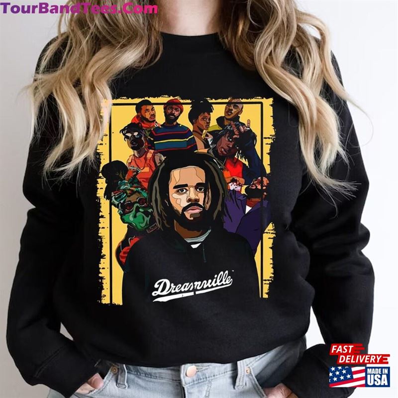 J Cole Dreamville Festival Hip Hop Rap T-Shirt Sweatshirt Clothing Shirt Gift For Men Women Unisex 29Uf191895 – Utopia Fashion