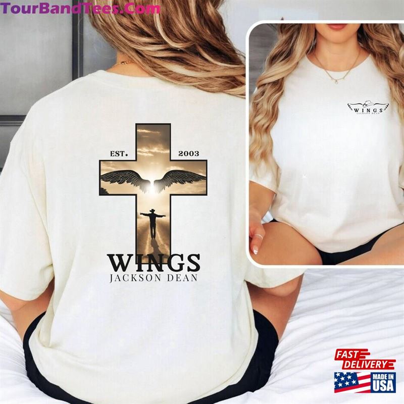 Jackson Dean Shirt Wings Merch Hoodie Sweatshirt 29Uf193335 – Utopia Fashion