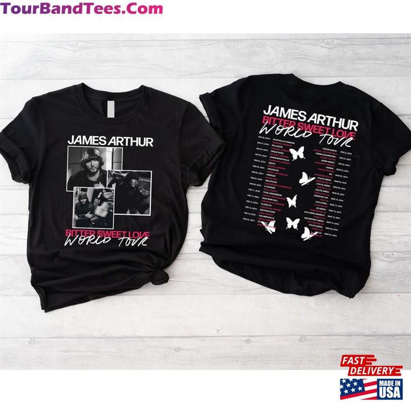 James Arthur Tour Shirt Merch Fan Gift Classic T-Shirt 29Uf201907 – Utopia Fashion