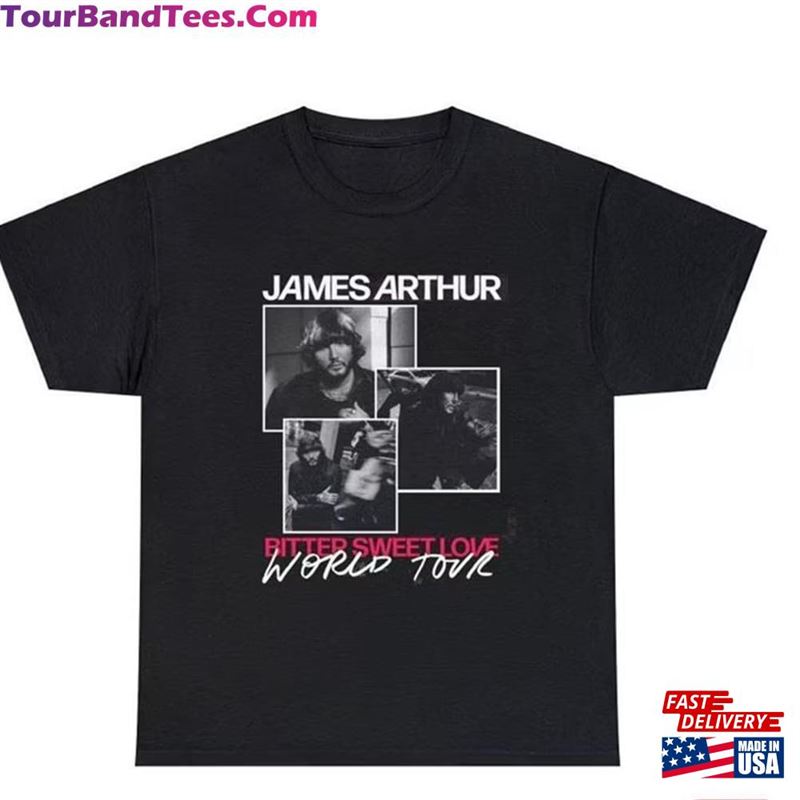 James Arthur Tour Shirt Merch Fan Gift T-Shirt Unisex 29Uf211863 – Utopia Fashion