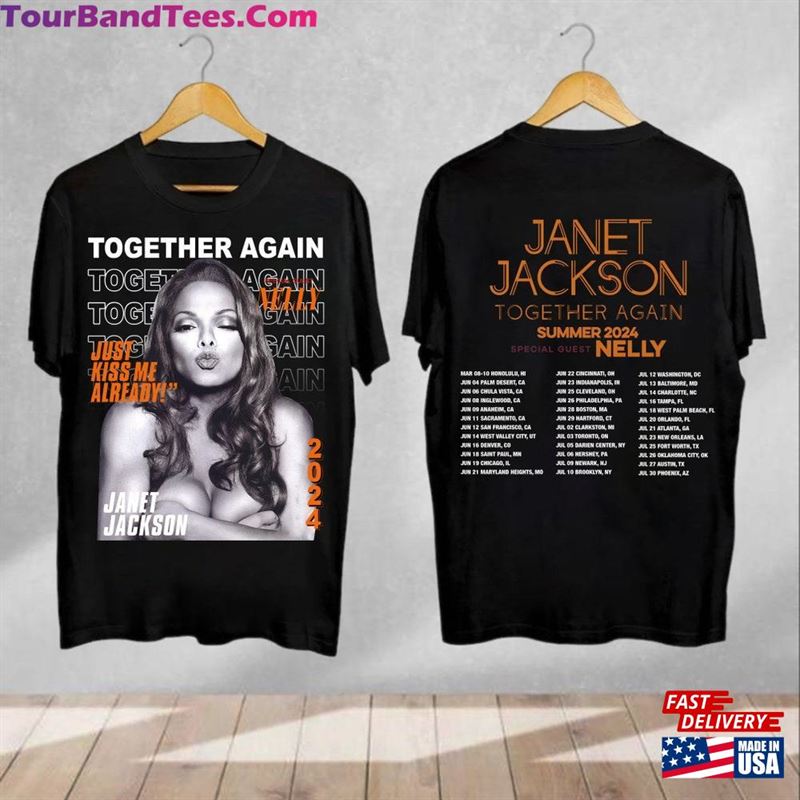 Janet Jackson Together Again Summer Tour T-Shirt Shirt Fan Gifts Unisex Hoodie 29Uf194364 – Utopia Fashion