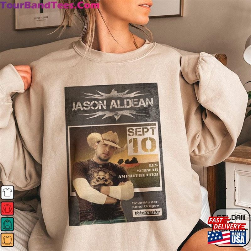 Jason Aldean Tour Sept T-Shirt Concert Merch Classic 29Uf202029 – Utopia Fashion